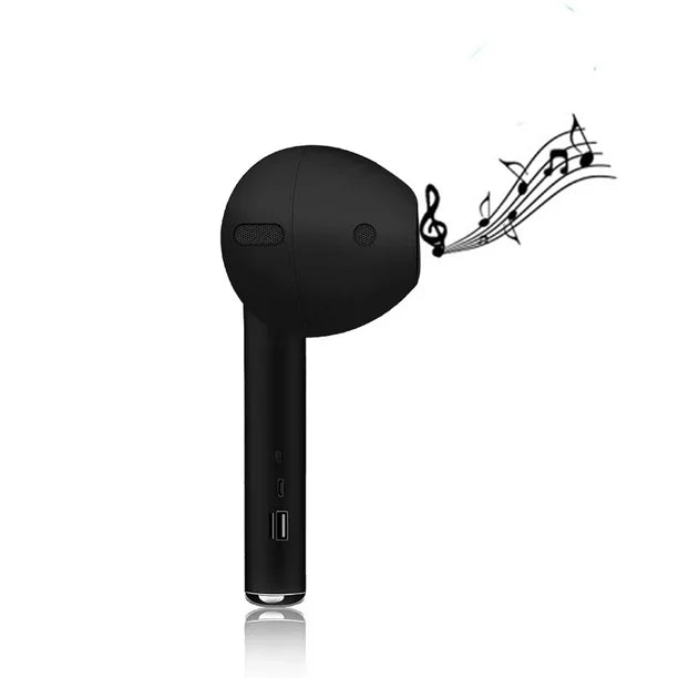 Portable Giant Ear Pod Bluetooth Speaker – Fun Gift with Mic & Multi-Mode Playback