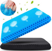 🪑 Large Gel Seat Cushion – Extra-Thick Comfort for Office Workers & Long Sitters 💼🧊🧘