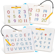 🔤 Double-Sided Magnetic Letter & Number Board🧲🧒📚