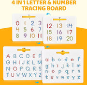 🔤 Double-Sided Magnetic Letter & Number Board🧲🧒📚
