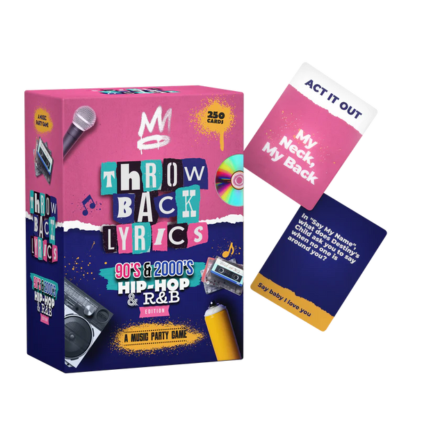 Finish The Lyrics – 90s & 2000s Hip-Hop & R&B Game Set