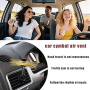 Car Cymbal – Mini Crash Cymbal for Car Air Vent