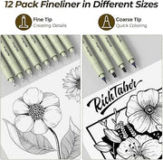 58PCS Art Drawing Supplies Kit with Leather Case