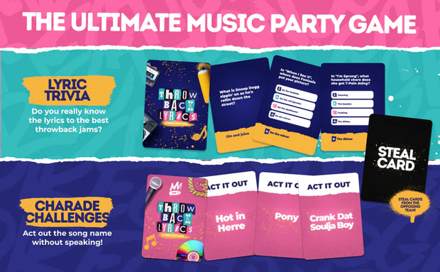 Finish The Lyrics – 90s & 2000s Hip-Hop & R&B Game Set