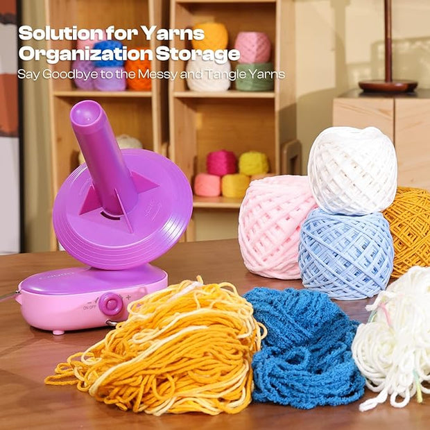 Electric Yarn Ball Winder – 10oz Large Capacity