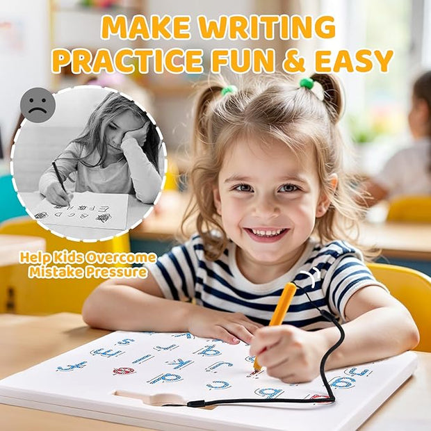🔤 Double-Sided Magnetic Letter & Number Board🧲🧒📚