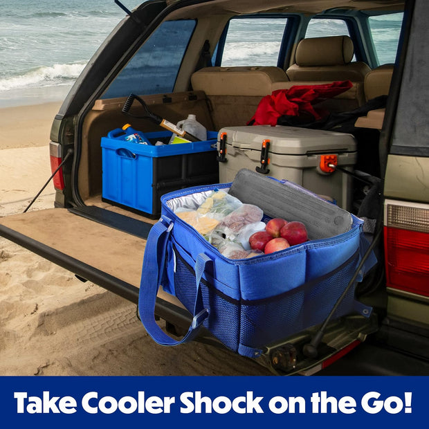 ❄️ Cooler Shock Ice Packs – Reusable Cooling Power That Beats Ice! 🧊🧺