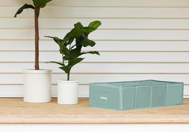 This toddler tub fits in my suitcase and sets up in seconds — love it!