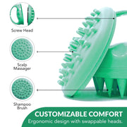 💆 Silicone Scalp Massager Brush – Spa-Like Hair Care in the Palm of Your Hand