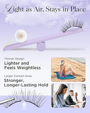 ✨ Magnetic Eyelashes – No Glue, Lightweight &amp; Reusable Lashes with Applicator for Effortless Beauty