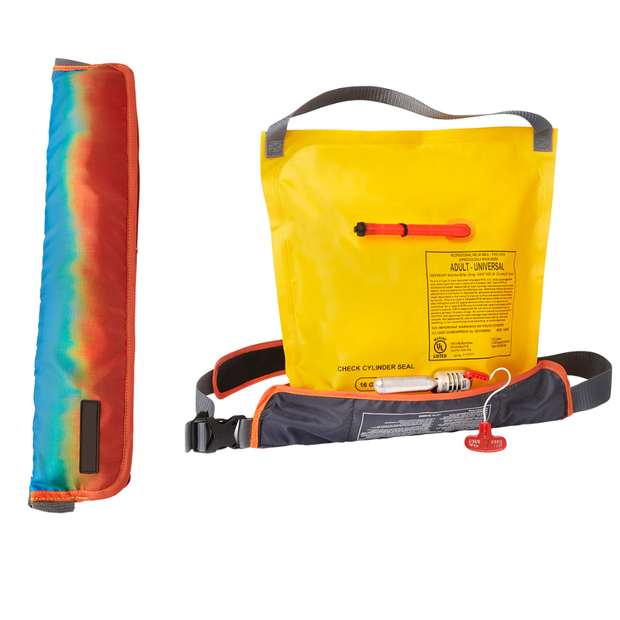 Inflatable PFD Waist Belt – Manual Inflation | Lightweight & Portable for Paddleboarding, Kayaking, Fishing, and More