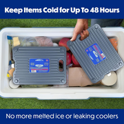 ❄️ Cooler Shock Ice Packs – Reusable Cooling Power That Beats Ice! 🧊🧺