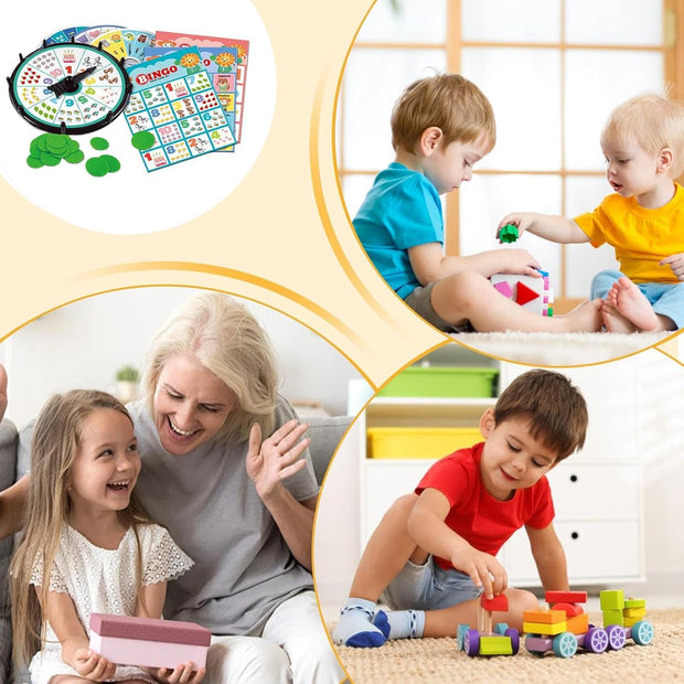 🎊 Deluxe Bingo Game – Classic Party Fun for Adults, Friends & Families! 🧑‍🤝‍🧑🎲