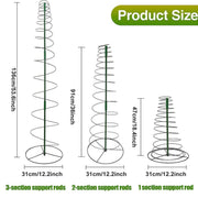 🌿 Metal Plant Support Cage – Stretchable & Sturdy Growth Aid for Vines