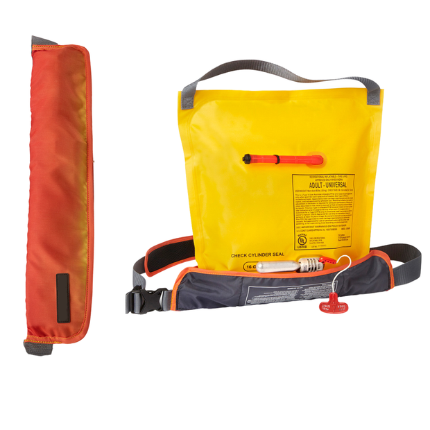 Inflatable PFD Waist Belt – Manual Inflation | Lightweight & Portable for Paddleboarding, Kayaking, Fishing, and More
