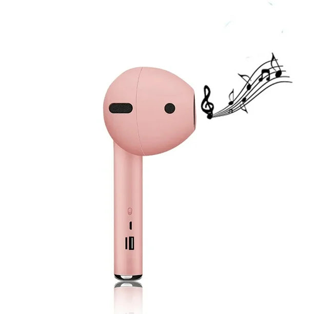 Portable Giant Ear Pod Bluetooth Speaker – Fun Gift with Mic & Multi-Mode Playback