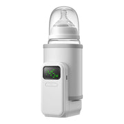 Portable Bottle Warmer for Travel,6 Heating Levels Temperature Digital Display