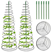 🌿 Metal Plant Support Cage – Stretchable & Sturdy Growth Aid for Vines